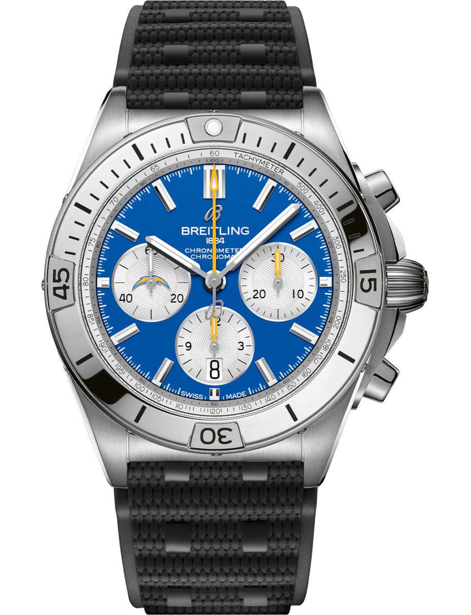 Breitling Chronomat B01 42 Los Angeles Chargers AB01342B1C8S1