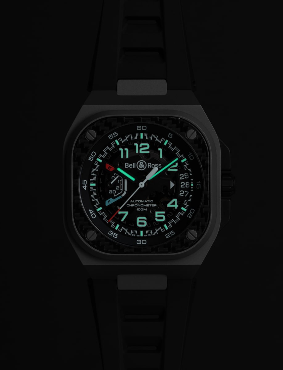 Bell&Ross Urban BR-X5 Racing BRX5R-RAC-TI/SRB Luminous