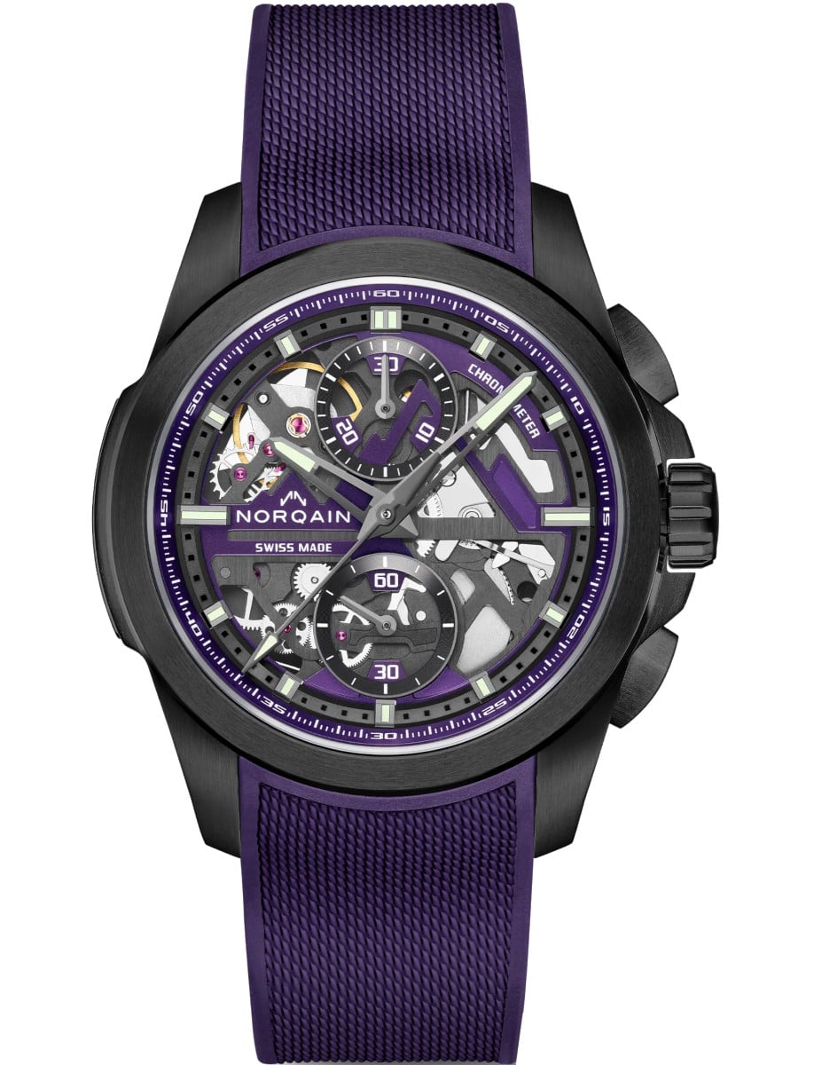 Independence Skeleton Chrono 42mm Titanium DLC