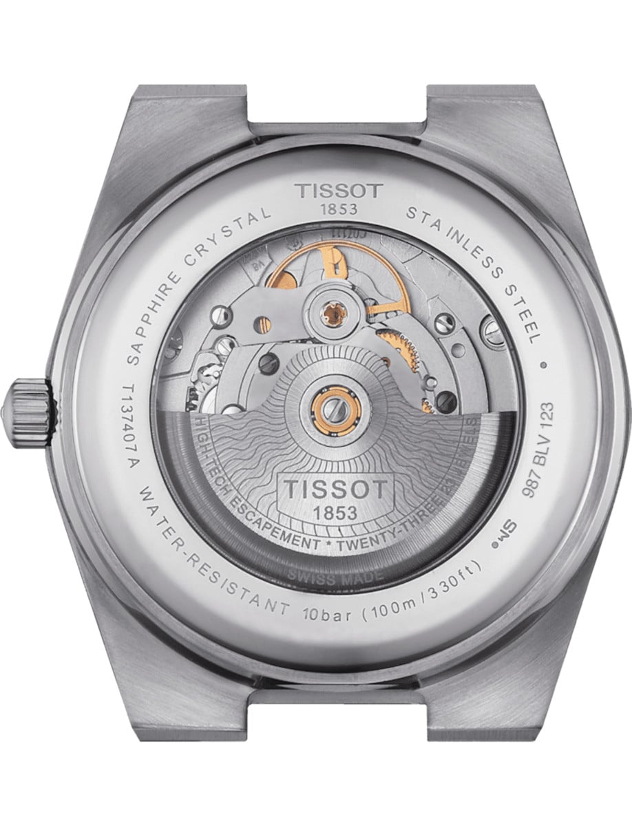 Tissot T-Classic PRX Powermatic 80 40mm T137.407.11.051.01 Back