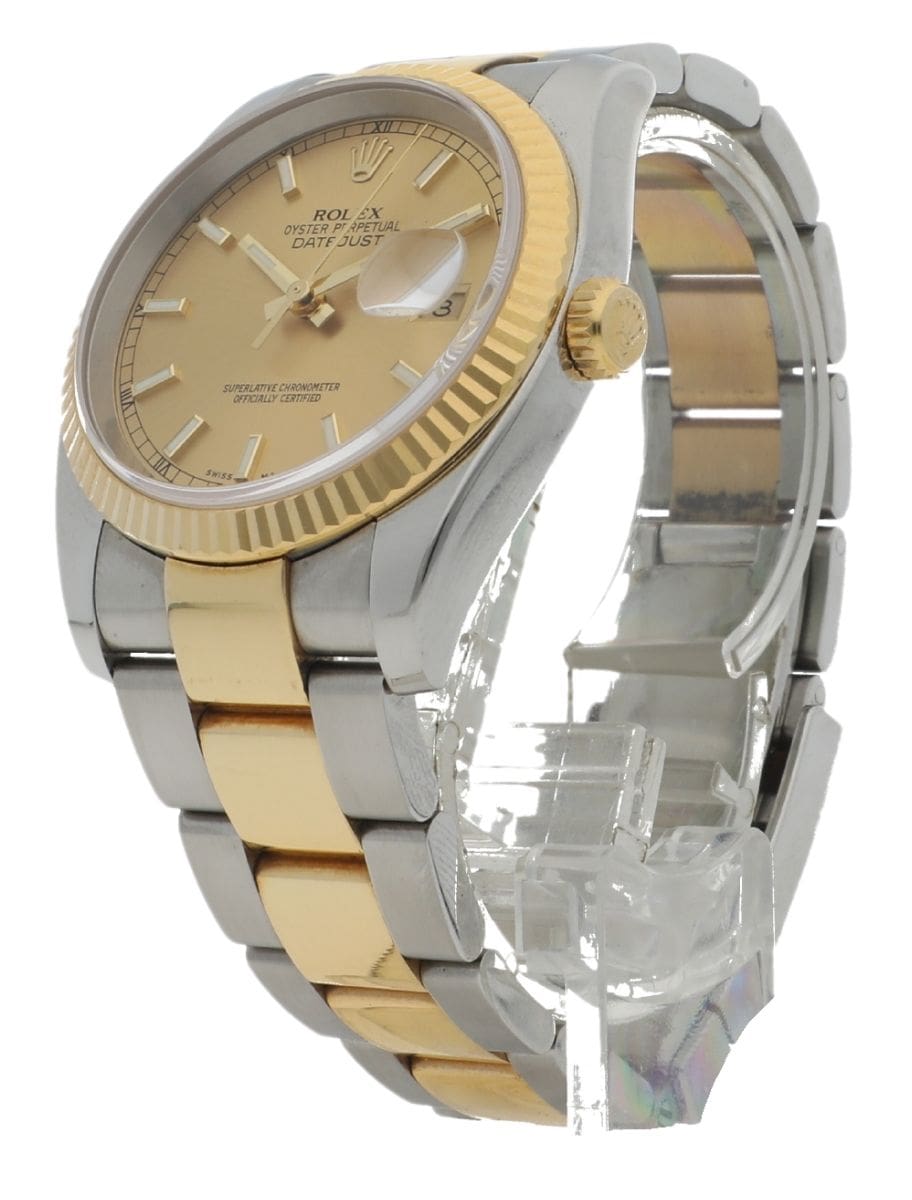 Pre-Owned Rolex Datejust 116233 font left