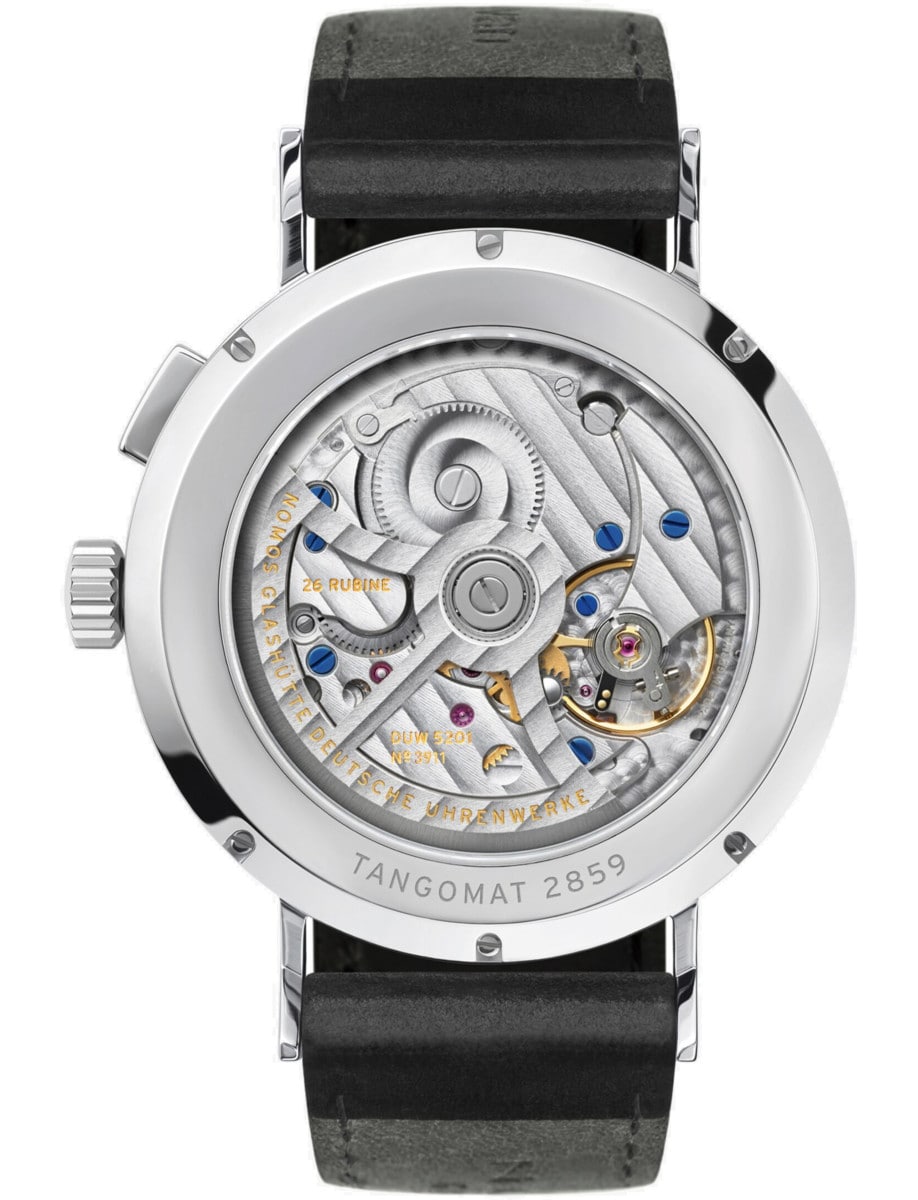 Nomos Tangomat GMT 635 Back