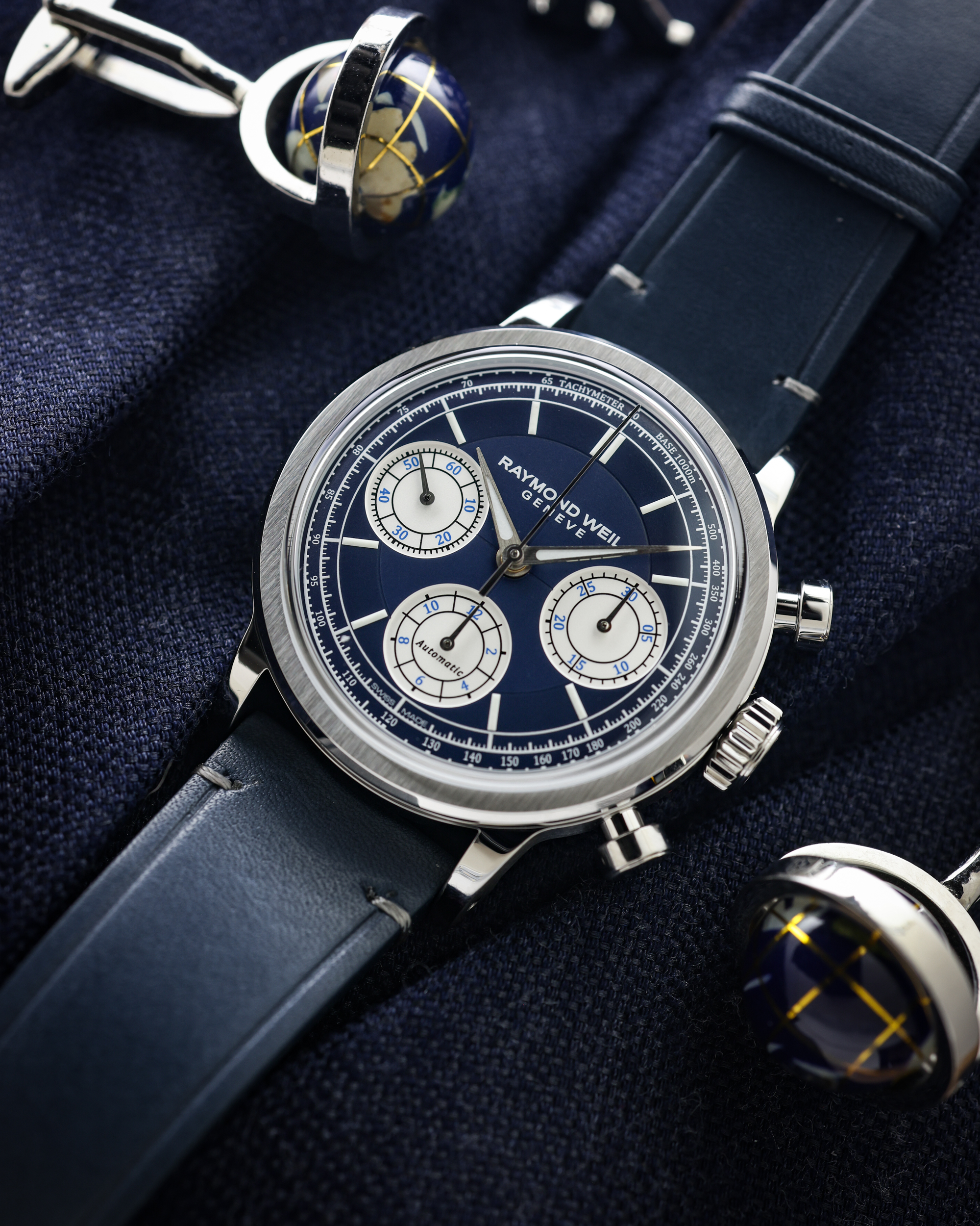 Raymond Weil Millesime Tri-compax Chronograph