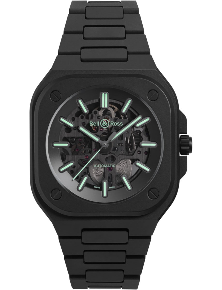 Bell Ross Urban BR 05 Skeleton Black Lum Ceramic