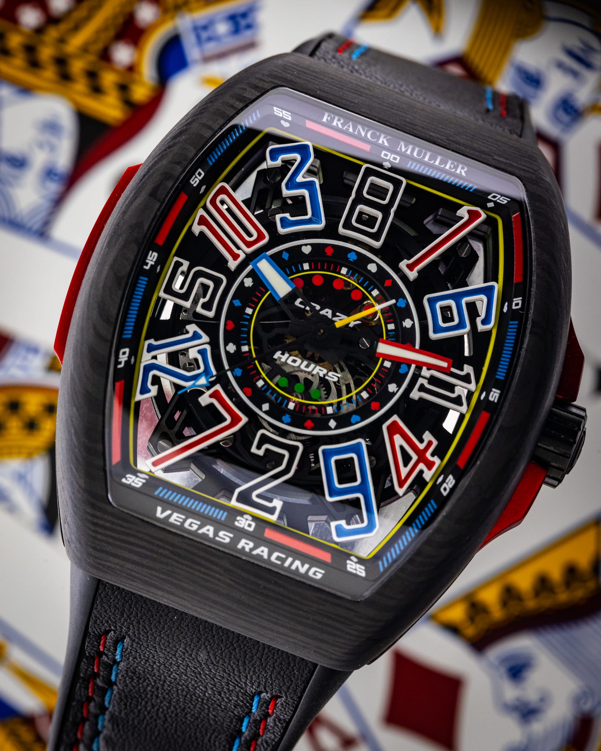 Franck Muller Vanguard Crazy Hours Racing Vegas V45 CH SQT RCG VEGAS CBER Hotlist