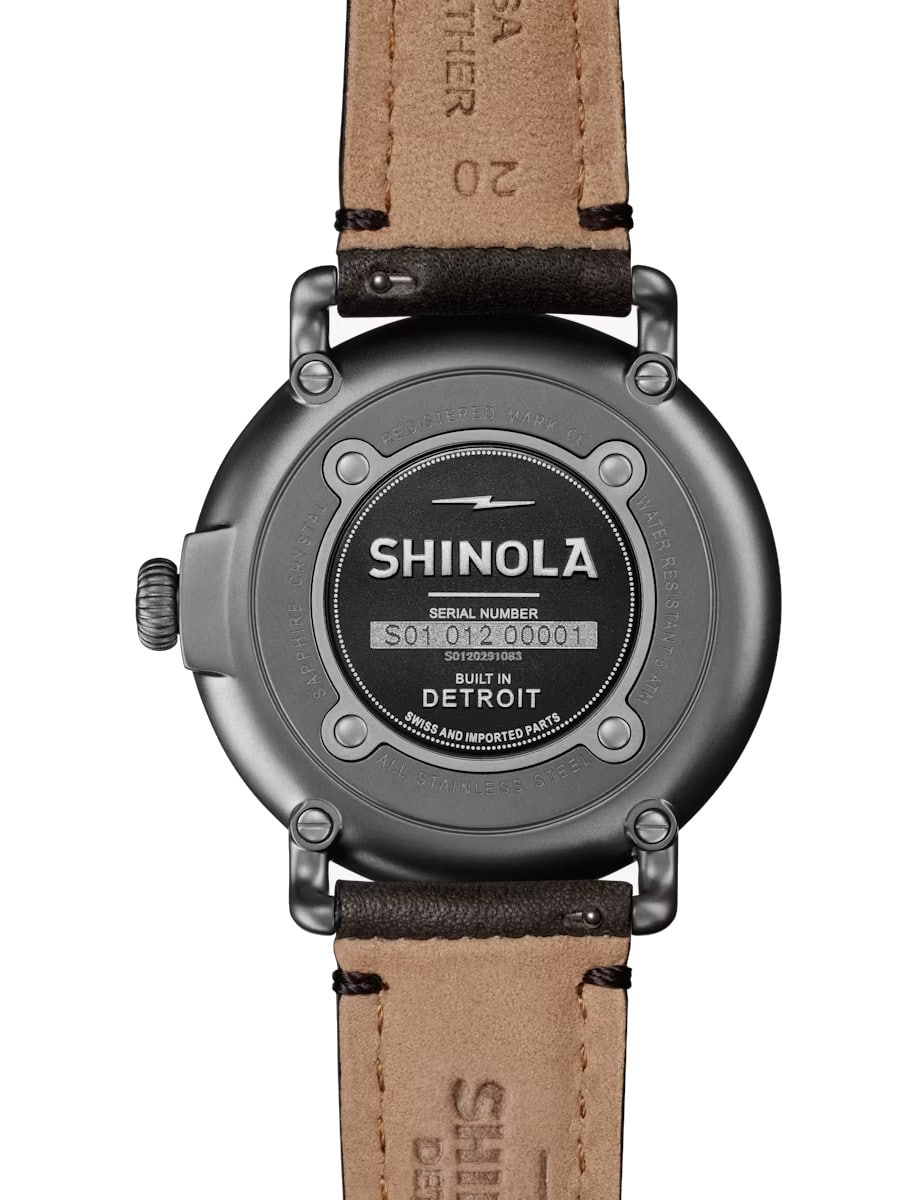 Shinola Runwell 41mm 20291083-sdt-016198938 Back