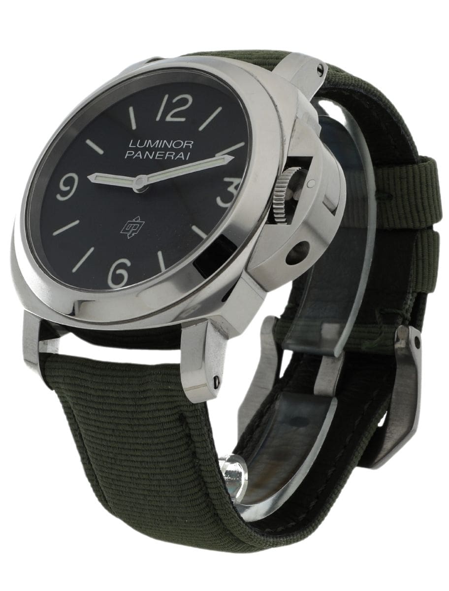 Pre-Owned Panerai Luminor Base Logo PAM01086 front left