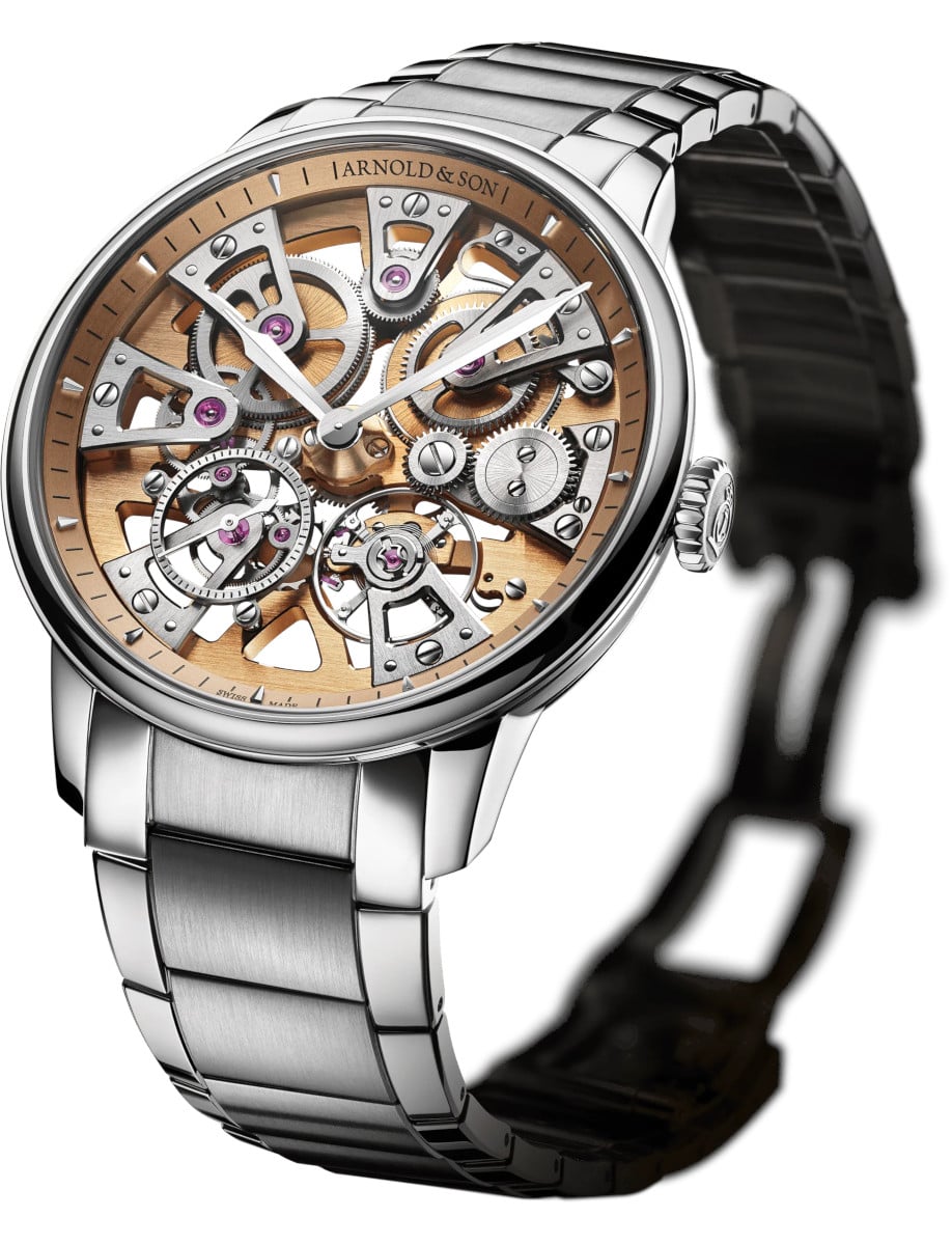 Arnold & Son Chronometry Nebula 40 Steel 1NEGS.H01A.S135D Side