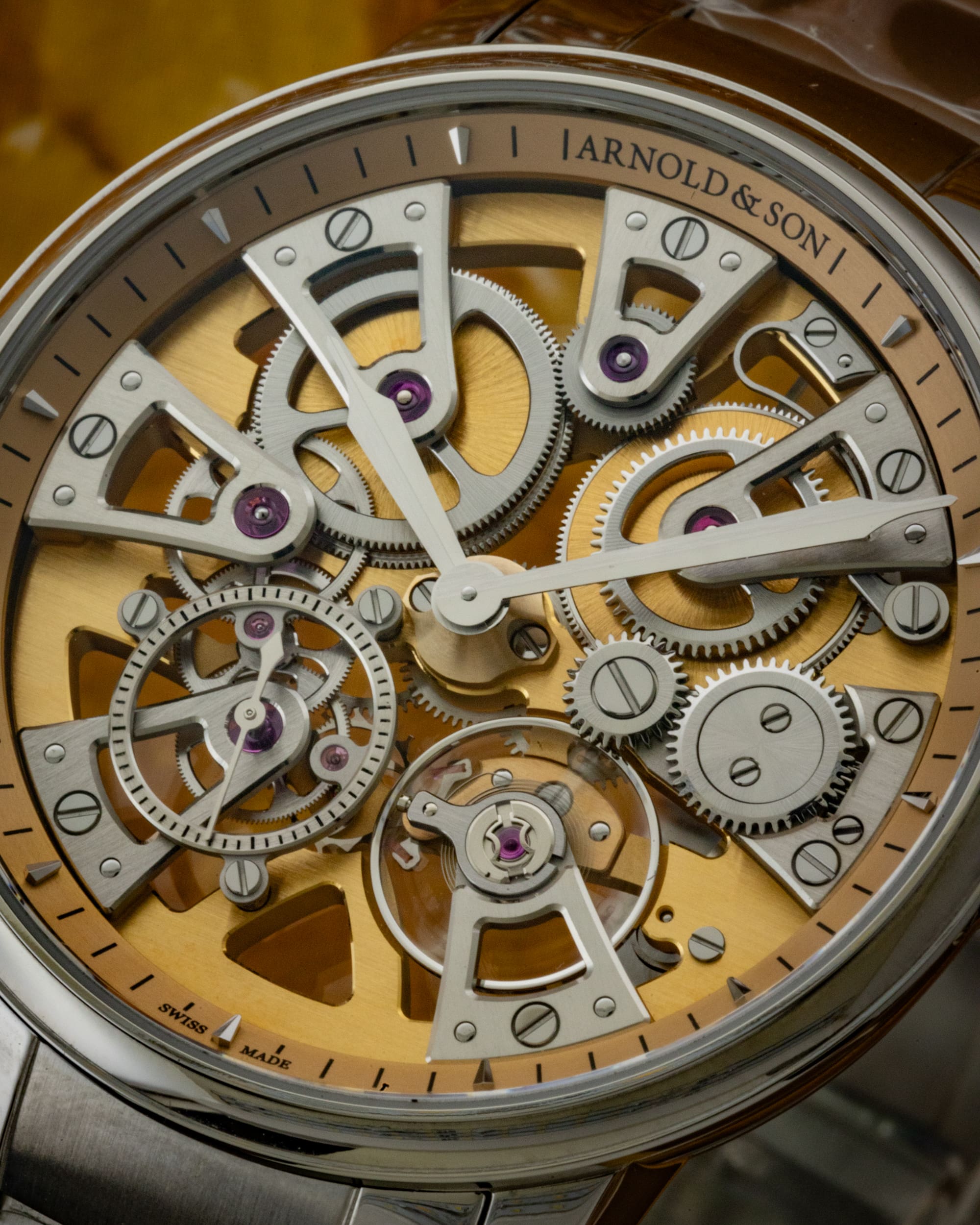 Arnold & Son Chronometry Nebula 40 Steel 1NEGS.H01A.S135D Hotlist