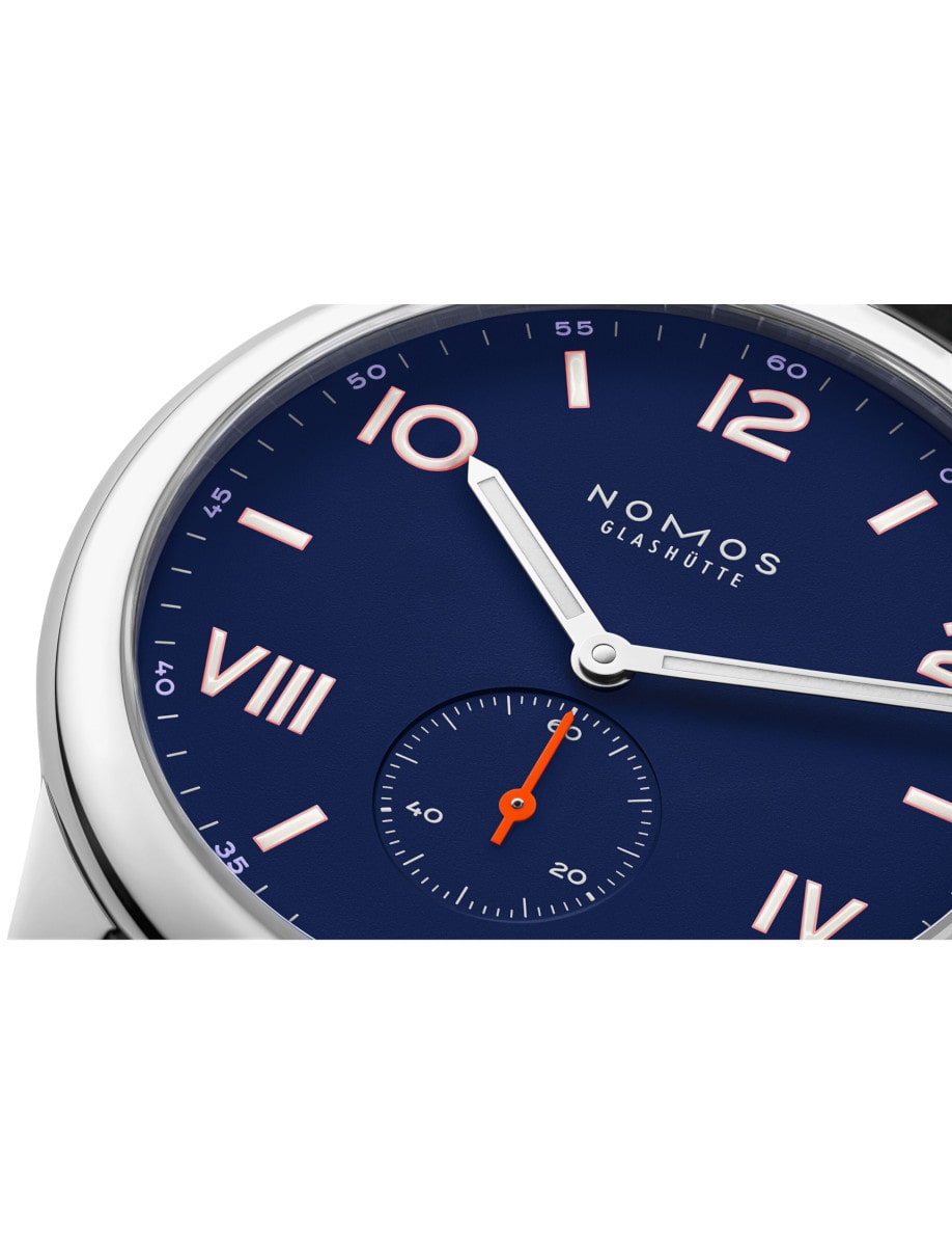 Nomos Club Campus 38 Night Sky 722.GB Dial