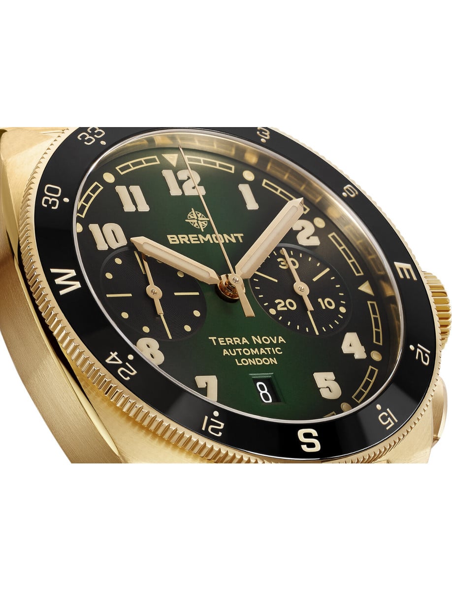 Bremont Terra Nova 42.5 Chronograph Bronze TN42-CHR-BZ-GN-B Side