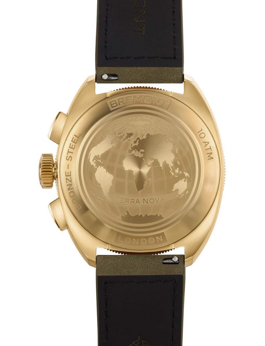 Bremont Terra Nova 42.5 Chronograph Bronze TN42-CHR-BZ-GN-L-S Back