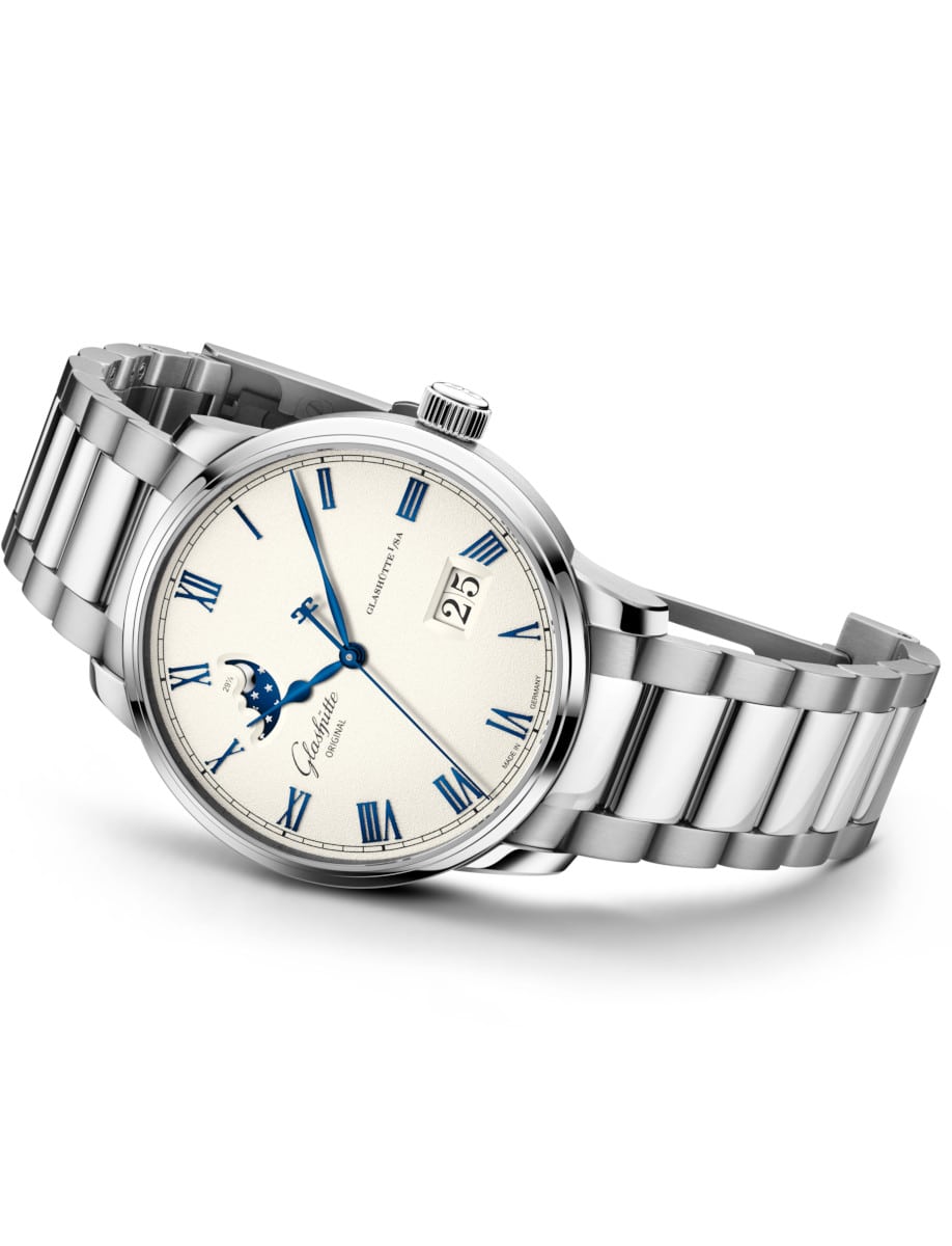Glashutte Original Senator Excellence Panorama Date Moon Phase 1-36-24-05-02-71 Side