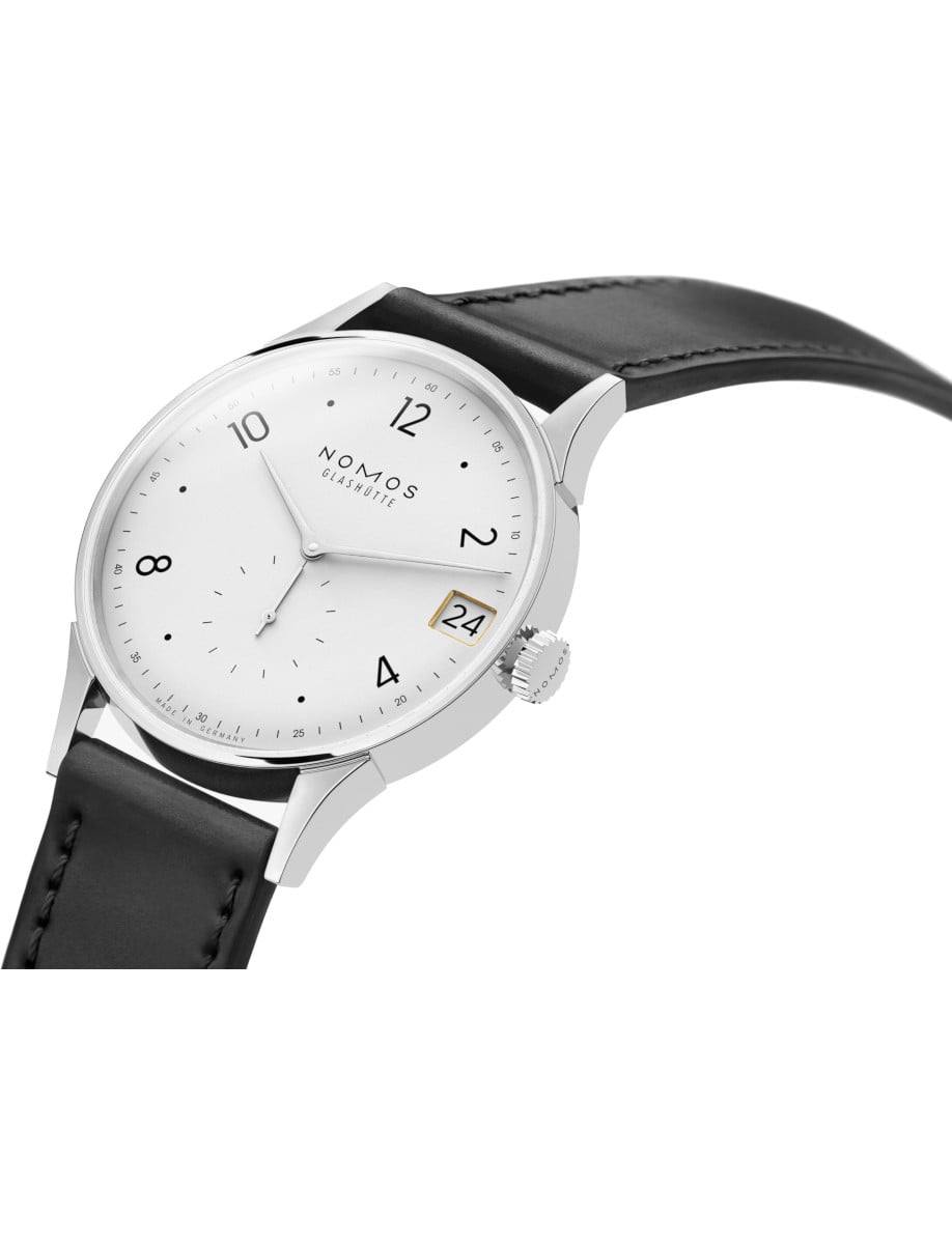 Nomos Minimatik 39 Date  1250 Side
