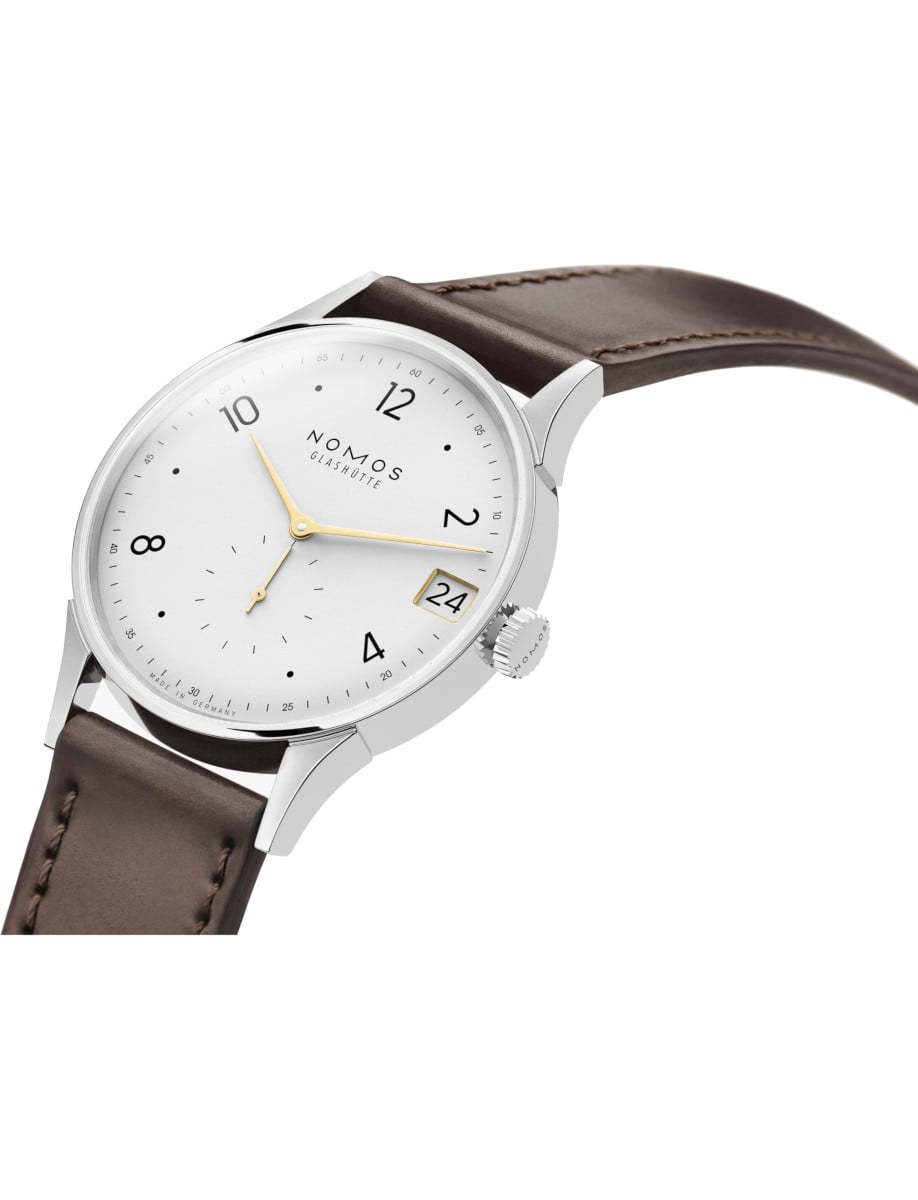 Nomos Minimatik 39 Date Gold 1251 Side