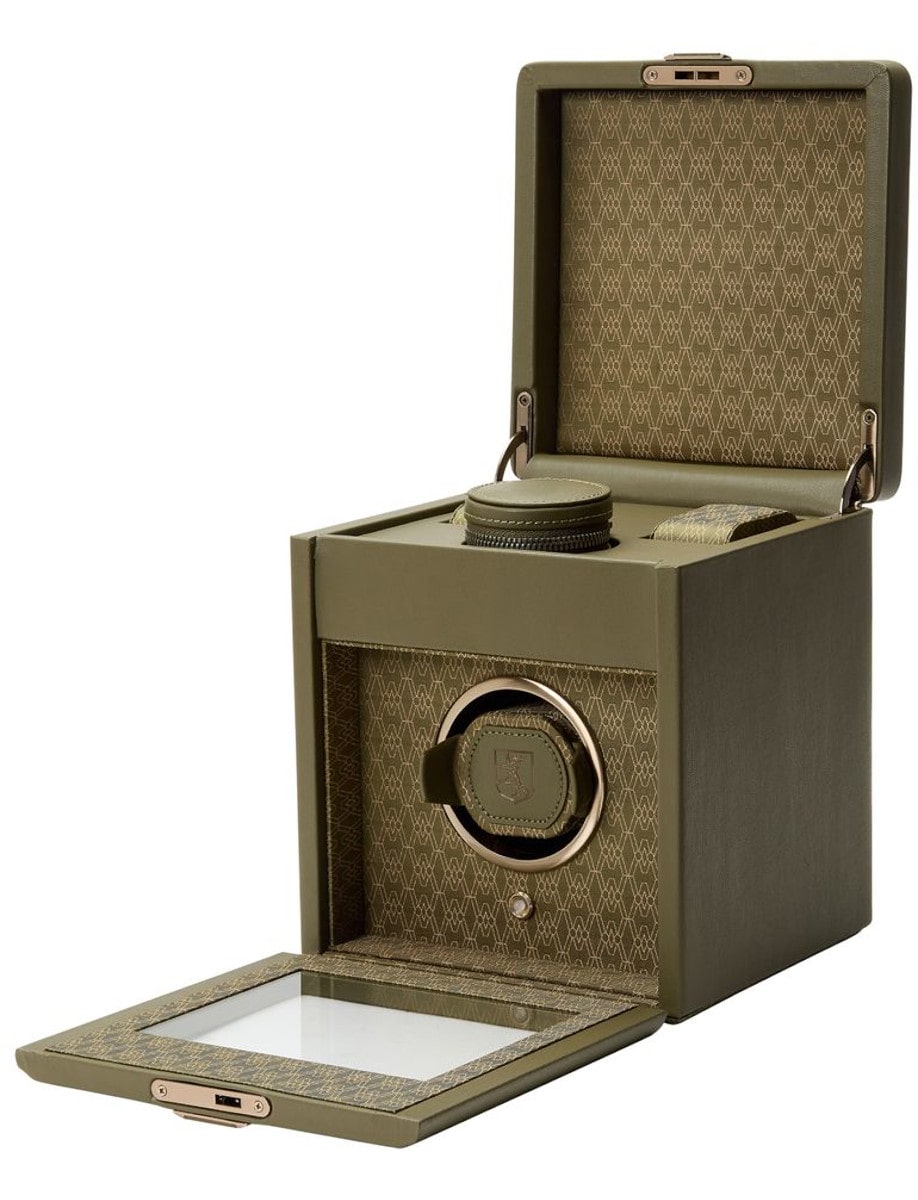 Wolf Earth Single Watch Winder 190341 side