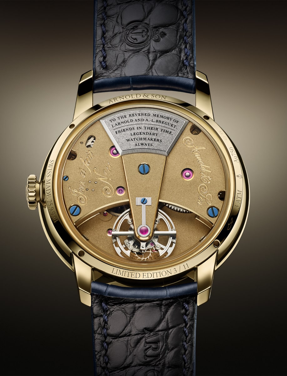 Arnold&Son Constant Force Tourbillon 11 1FCBJ.E01A.C246J Back