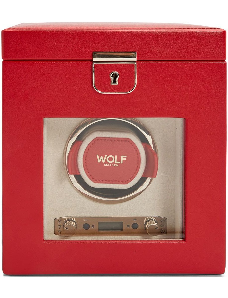 Palermo Single Watch Winder with Jewelry Storage