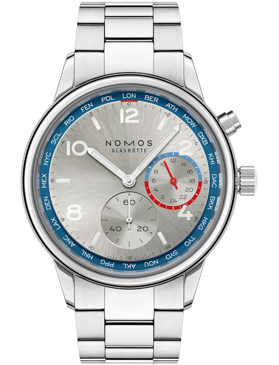 Club Sport Neomatik Worldtimer Silver