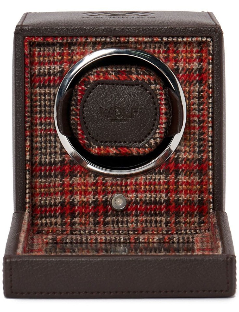 Wolf WM Brown Single Watch Winder 800670 front