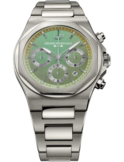 Girard-Perregaux Laureato Chronograph Aston Martin Edition​ 81020-21-3398-1CM | Feldmar Watch Co. Girard-Perregaux Laureato Chronograph Aston Martin Edition​ 81020-21-3398-1CM