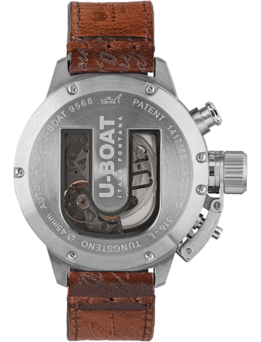 U-Boat Classico 45 Tungsteno CAS2 9568/A Back