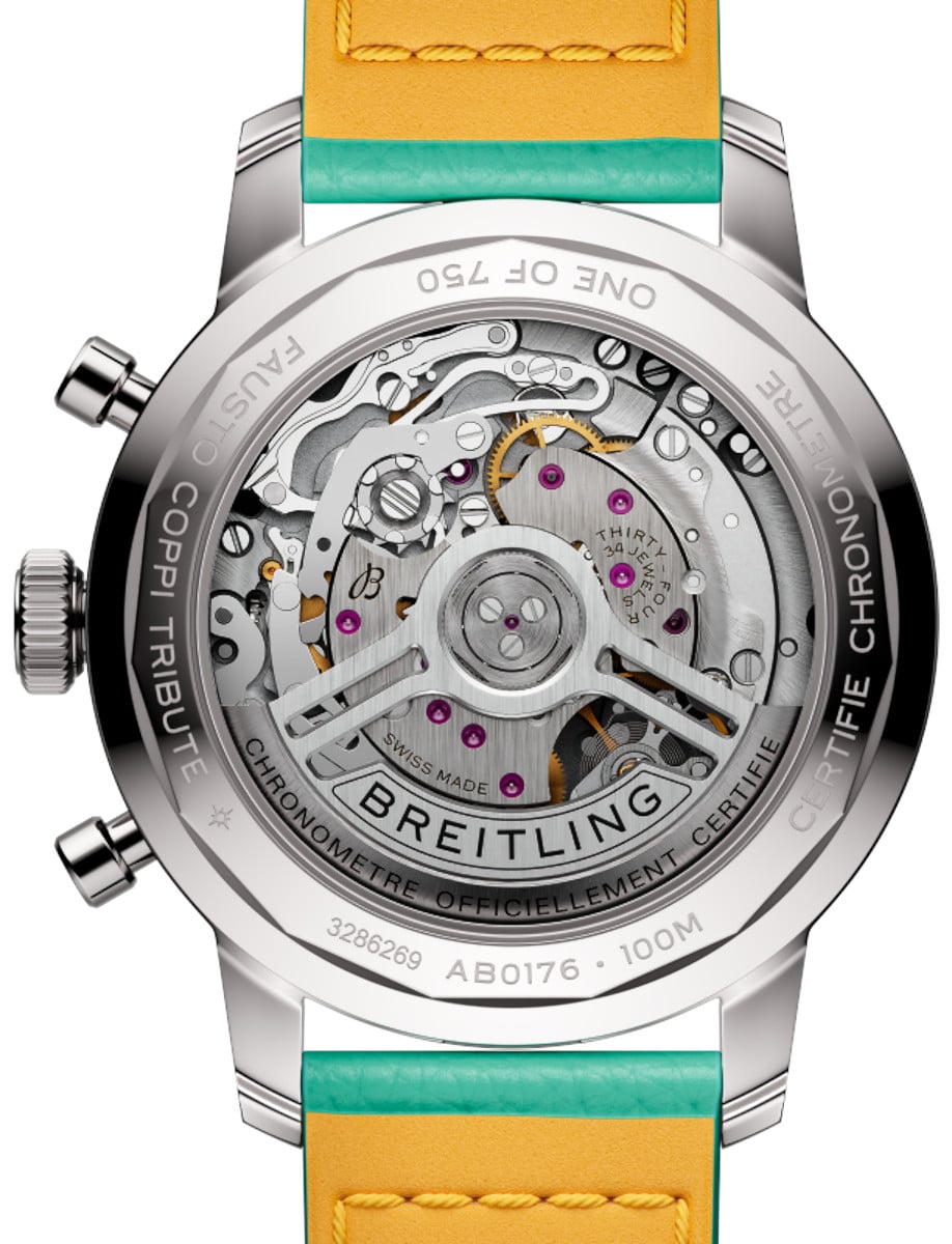 Breitling Top Time B01 Fausto Coppi AB01768A1A1X1 Back