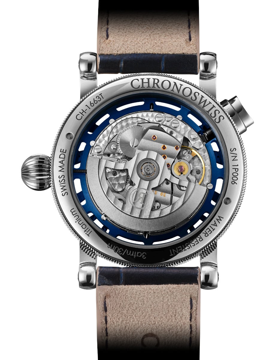 Chronoswiss Q-Repeater Blue Note CH-1663T-BLSI Back