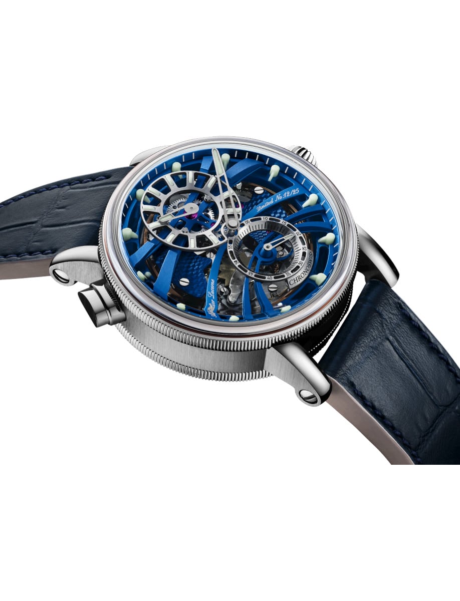 Chronoswiss Q-Repeater Blue Note CH-1663T-BLSI Front side