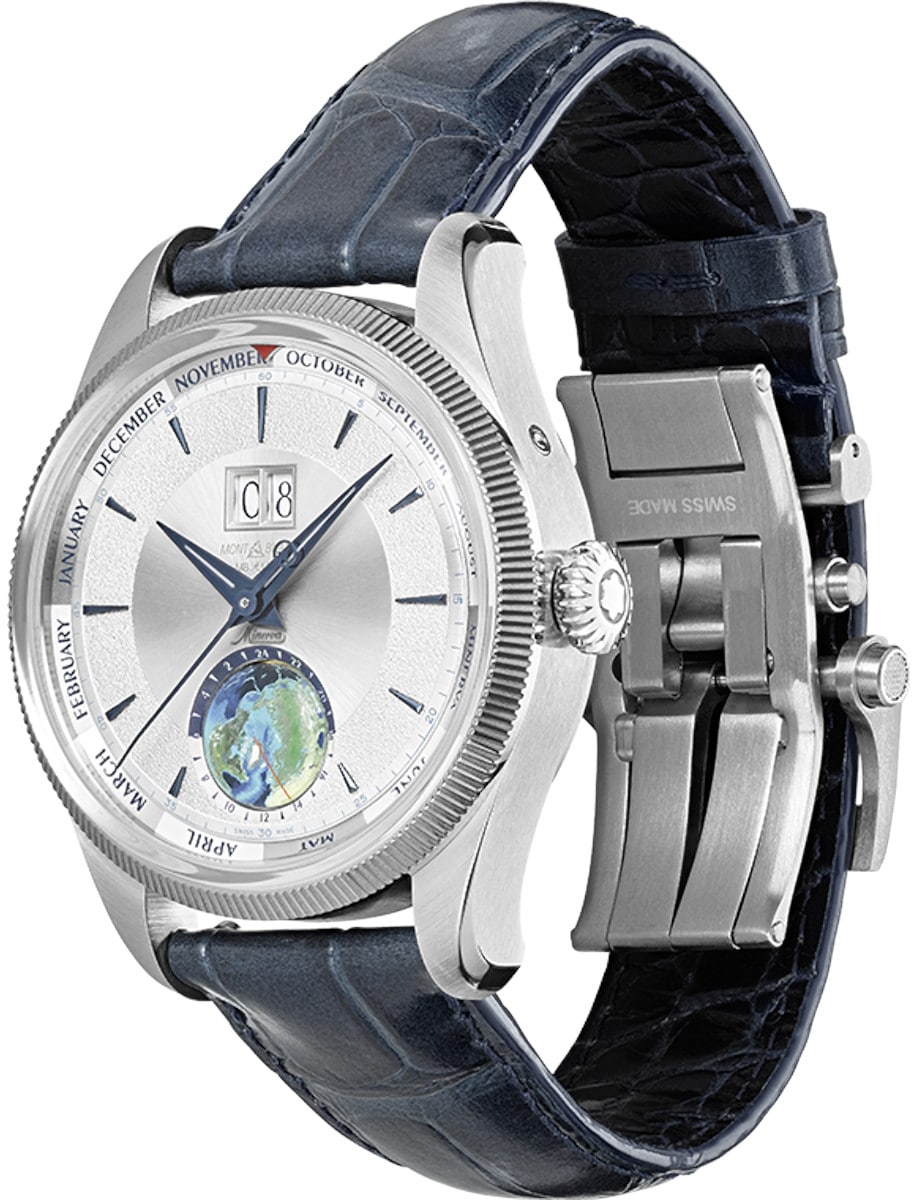 Montblanc 1858 Geosphere Annual Calendar MB134026 side