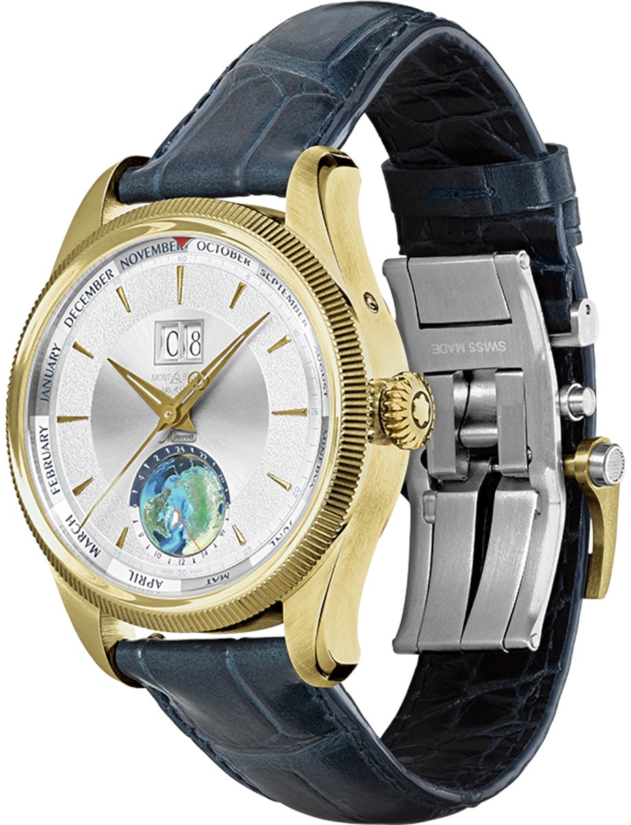 Montblanc 1858 Geosphere Annual Calendar MB134027 side