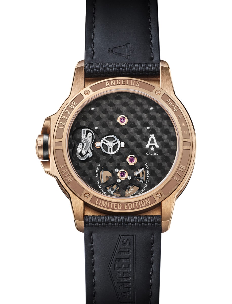 Angelus Flying Tourbillon Gold & Carbon Flying Tourbillon