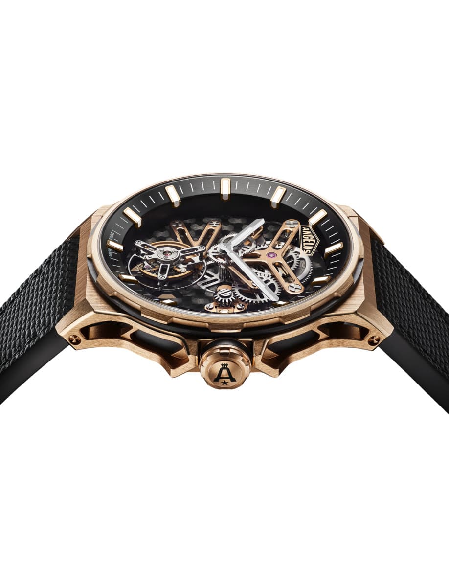Angelus Flying Tourbillon Gold & Carbon Flying Tourbillon