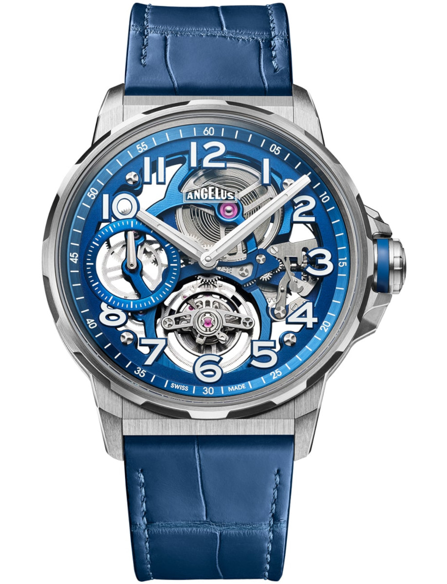 Flying Tourbillon Titanium Blue Edition