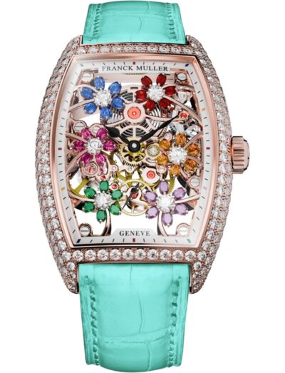 Franck Muller Cintrée Curvex Curvex Cut Flower Flower 2850 S6 SQT FLOWER 4