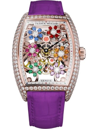 Franck Muller Cintrée Curvex Curvex Cut Flower Flower 2850 S6 SQT FLOWER 7
