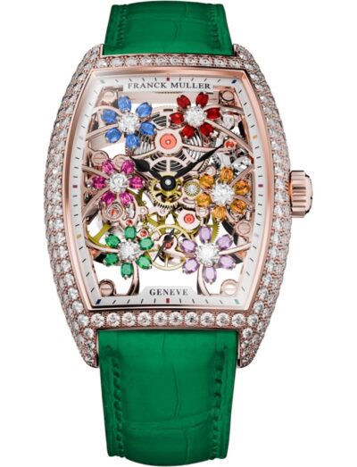 Franck Muller Cintrée Curvex Curvex Cut Flower Flower 2850 S6 SQT FLOWER 8