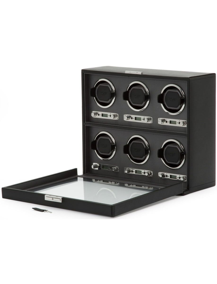 Wolf Classic 6 Piece Watch Winder 456802 side