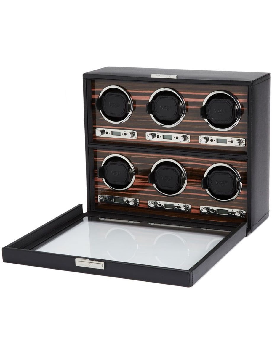 Wolf Roadster 6 Piece Watch Winder 459256 side