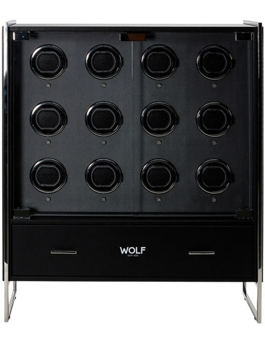 Classic 12 Piece Watch Winder Cabinet