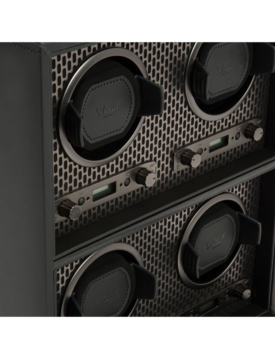 Wolf Axis 4 Piece Watch Winder 469503 inside