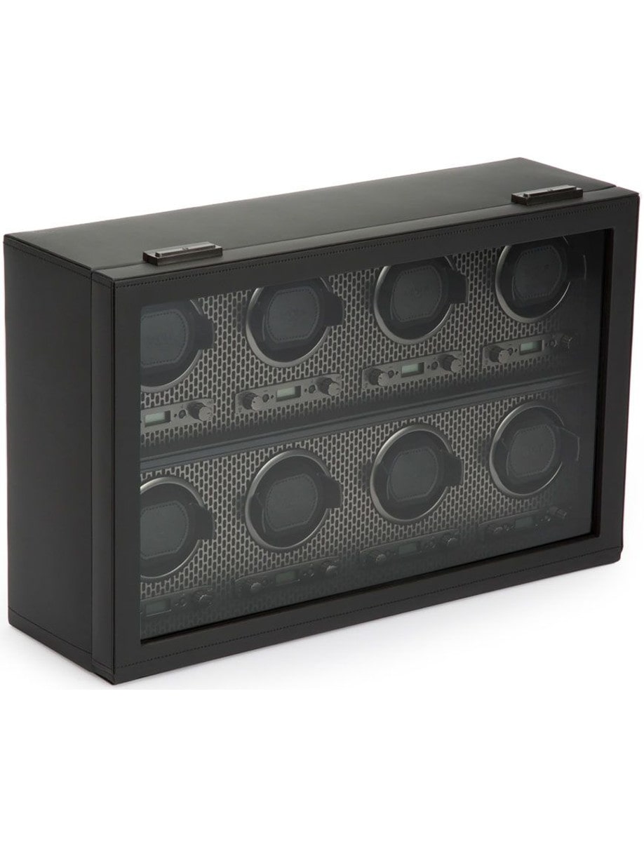 Wolf Axis 8 Piece Watch Winder 469703 side