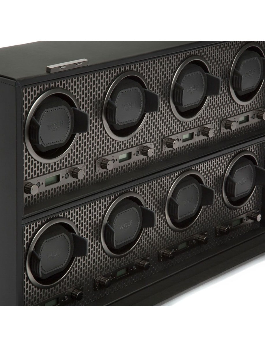 Wolf Axis 8 Piece Watch Winder 469703 inside