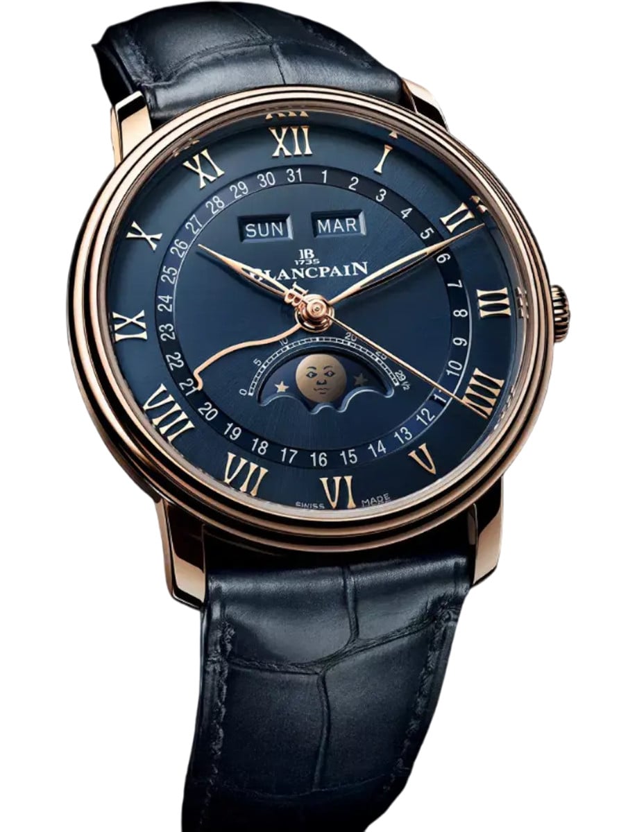 Blancpain Quantième Complet 6654 3640 55B dial