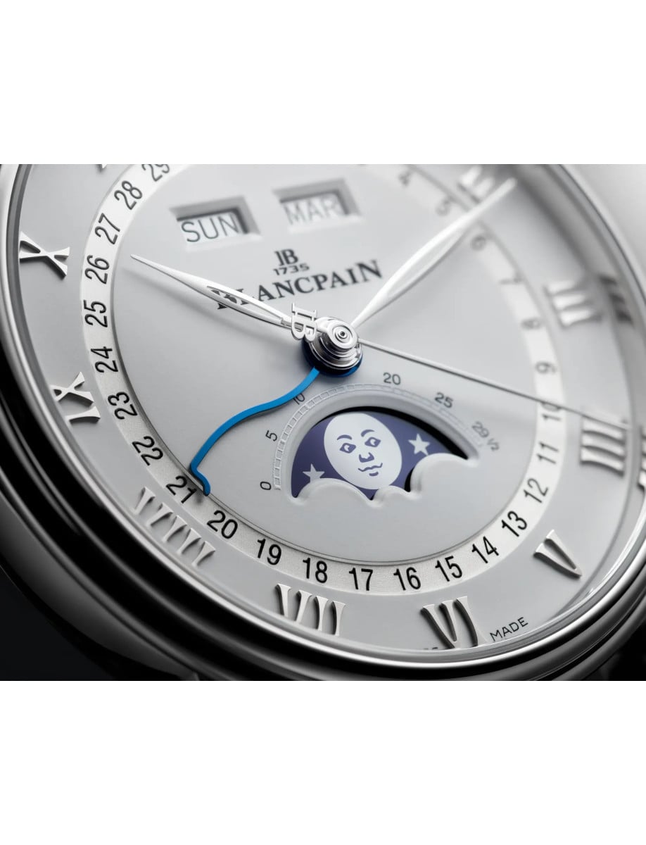 Blancpain Quantième Complet 6654A 1127 55B dial