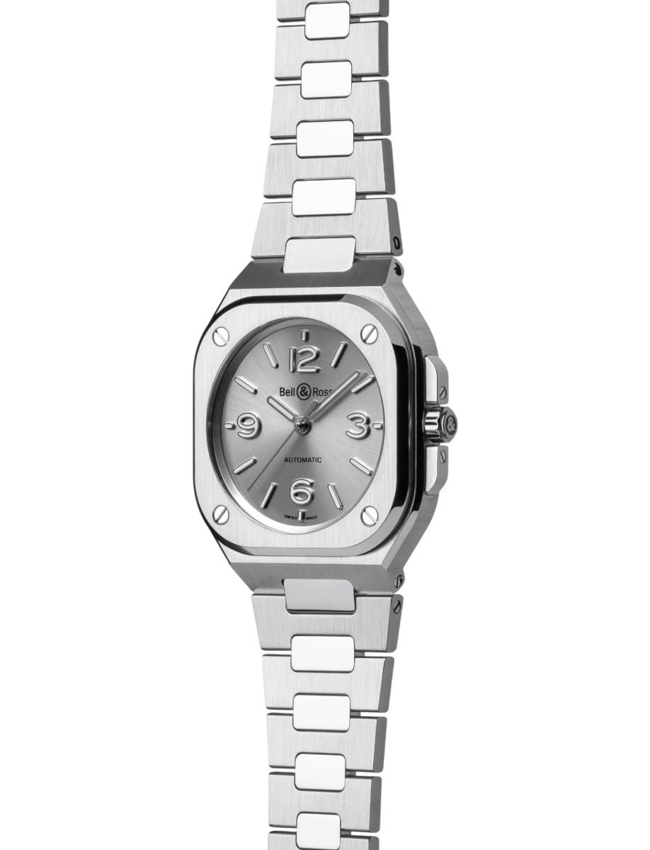 Bell & Ross Urban BR-05 36mm Grey Steel BR05A-S-GR-ST/SST Side