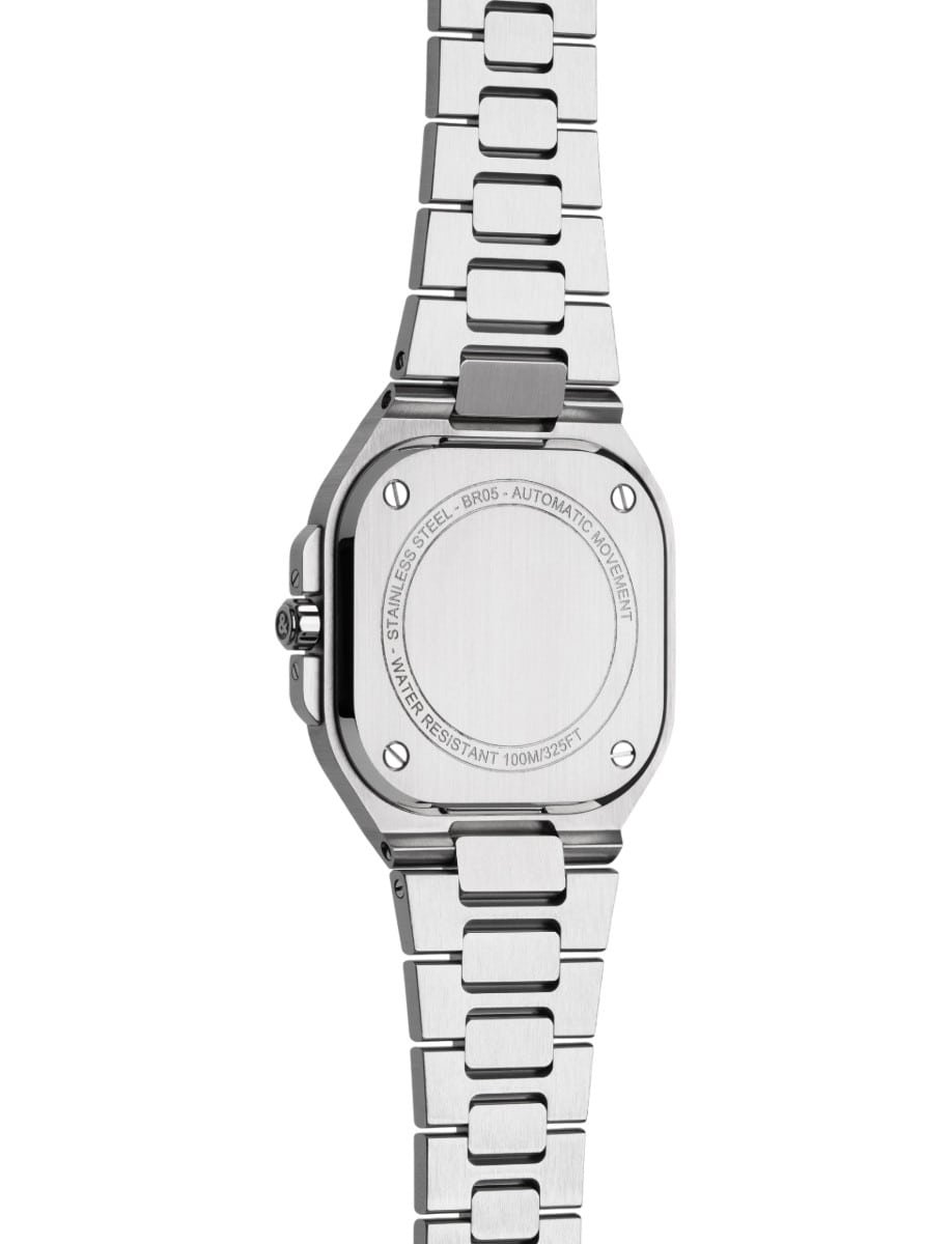 Bell & Ross Urban BR-05 36mm Grey Steel BR05A-S-GR-ST/SST Back