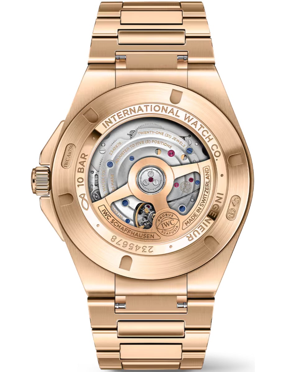 IWC Ingenieur Automatic 40 IW328702 back