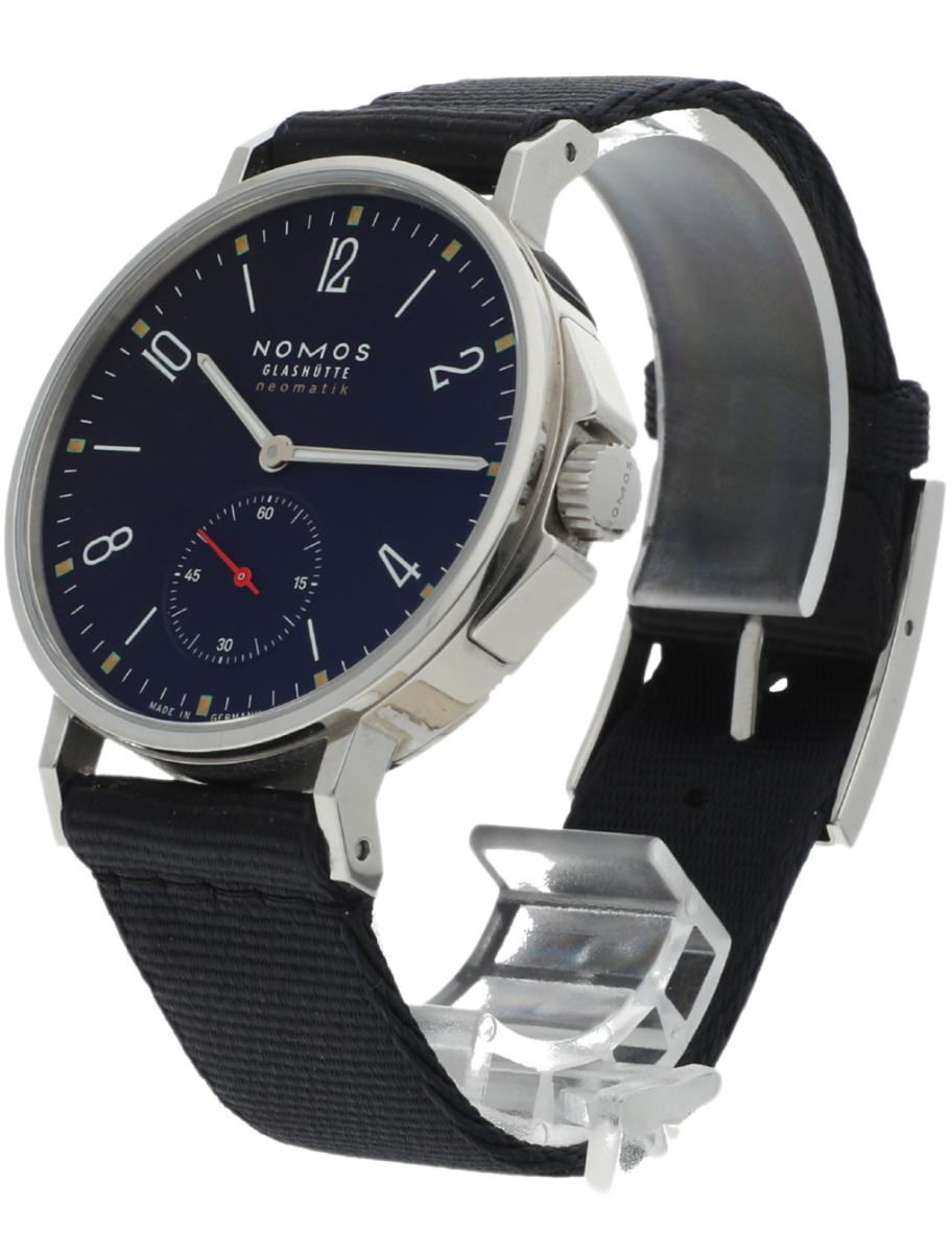 Pre-Owned NOMOS Ahoi Neomatik 38 Date Atlantic 105-01526 front left