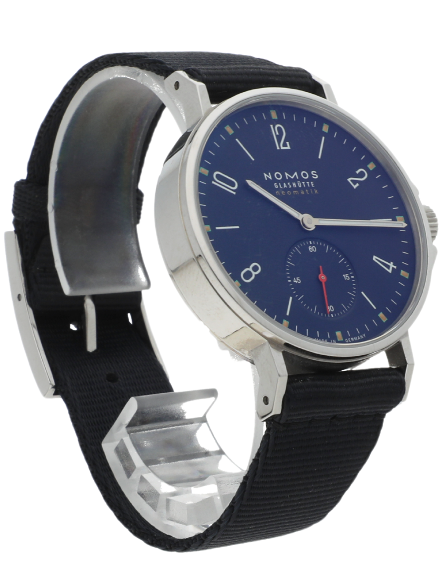 Pre-Owned NOMOS Ahoi Neomatik 38 Date Atlantic 105-01526 front right